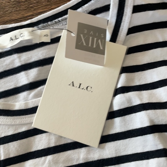 NWT ALC JULES TEE striped shirt sleeve nautical - Picture 8 of 9